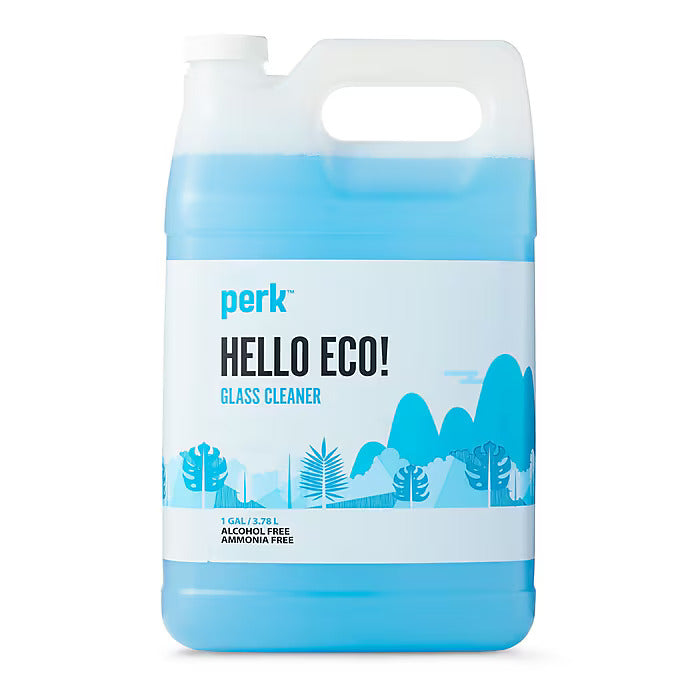 Perk Glass Cleaner Refill, Ready To Use, 1 Gallon