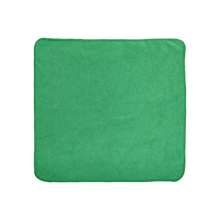 HYGEN r-40 Recycled Microfiber Cleaning Cloths, 12" x 12", Green, 24/Pack (1820578)