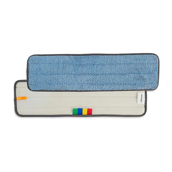 Coastwide Professional™ Microfiber Wet Mop Pad, 5" x 18", Blue (CW61066-CC)