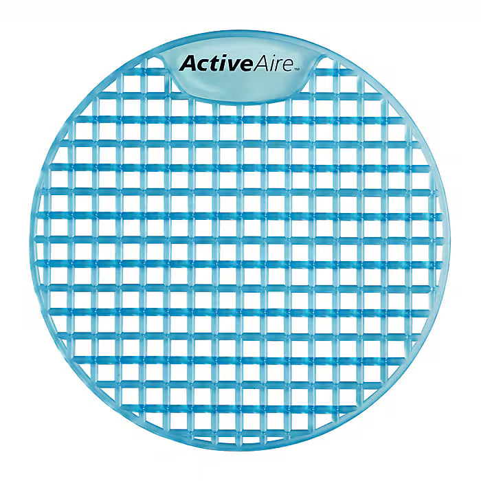 ActiveAire Urinal Screen, Coastal Breeze Scent, Blue, 12/Pack (48270)