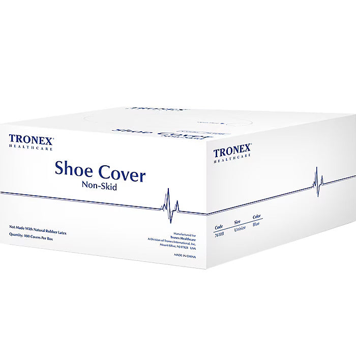 Tronex Water Resistant Shoe Cover, One Size, Blue, 100/Box, 3 Boxes/Pack