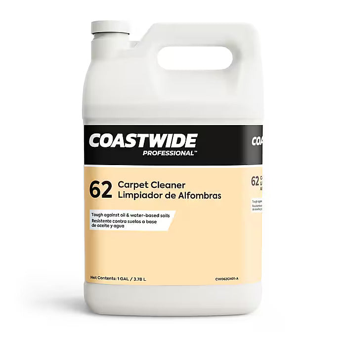 Coastwide Professional™ Carpet Cleaner 62, 3.78L/128 Oz., 4/Carton