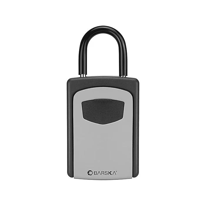 Barska Combination Key Lockbox, Black/Gray