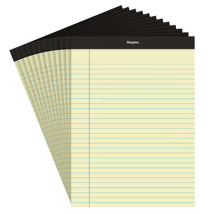 Notepad Stack Staples Notebooks & Notepads – N7 Service & Supply