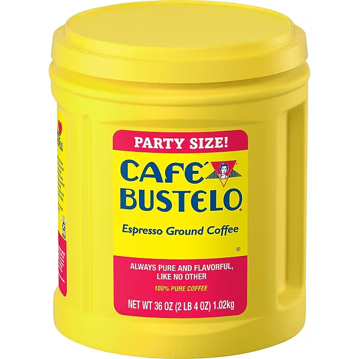 Café Bustelo Espresso Ground Coffee, Dark Roast, 36 oz.