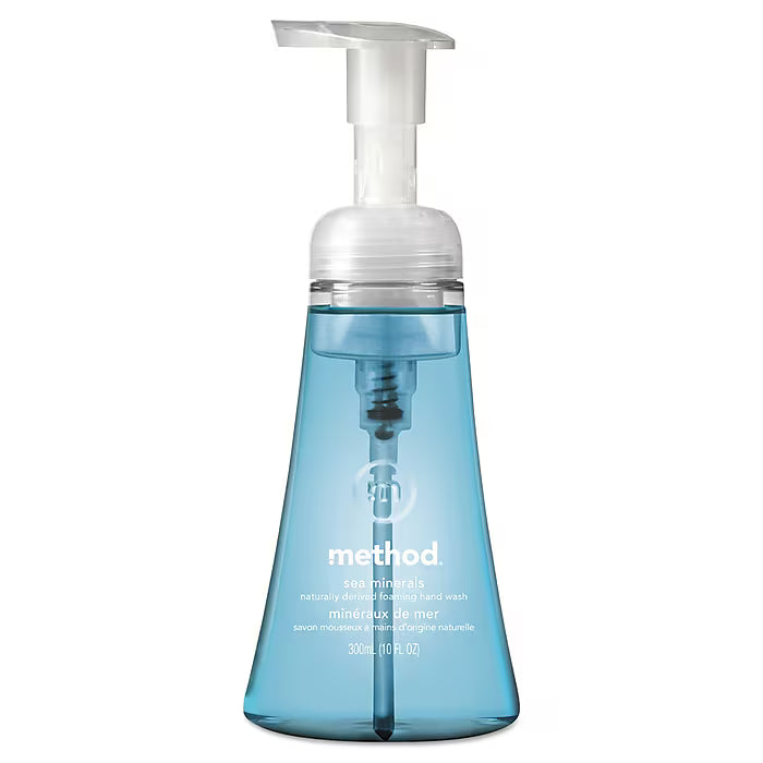 Method Foaming Hand Soap, Sea Minerals, 10 oz, 6/carton