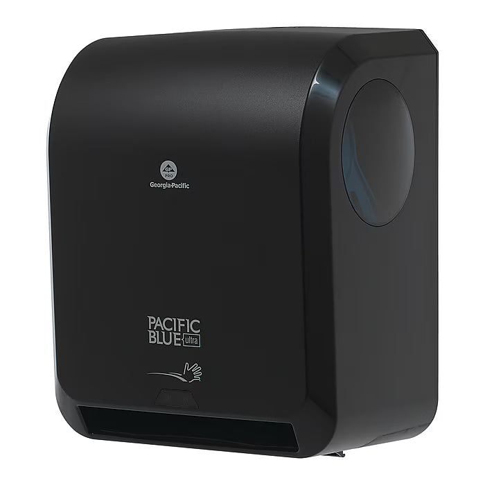 Pacific Blue Ultra Automated Hardwound Paper Towel Dispenser, Black