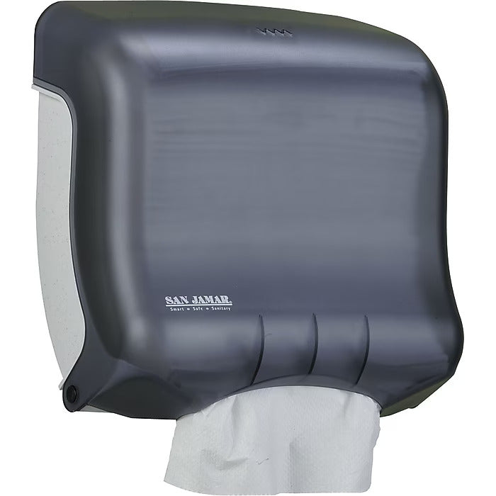 San Jamar Folded Paper Towel Dispenser, Black Pearl (SANT1750TBKRD)
