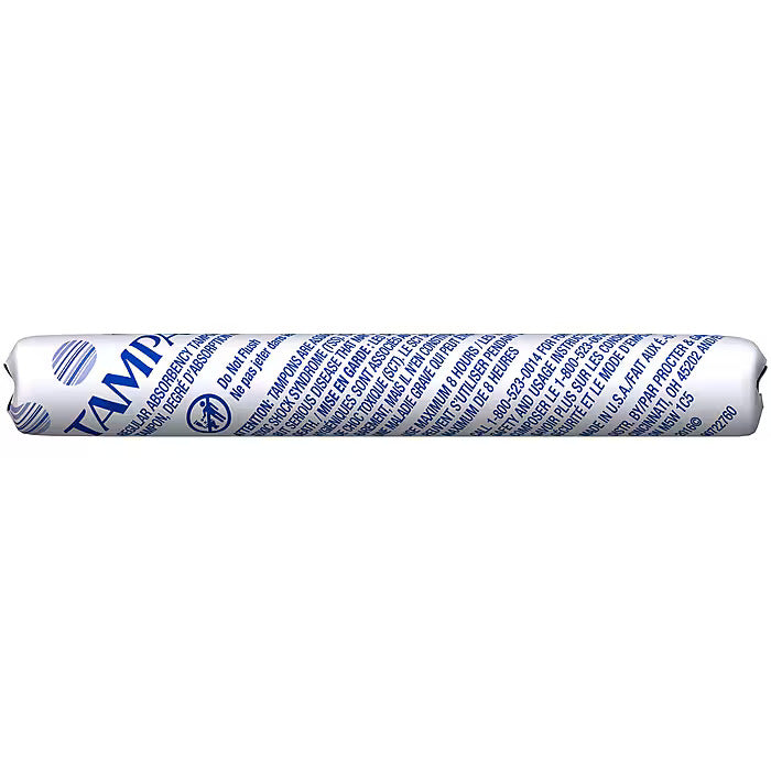 Tampax Regular Tampons, 500/Carton