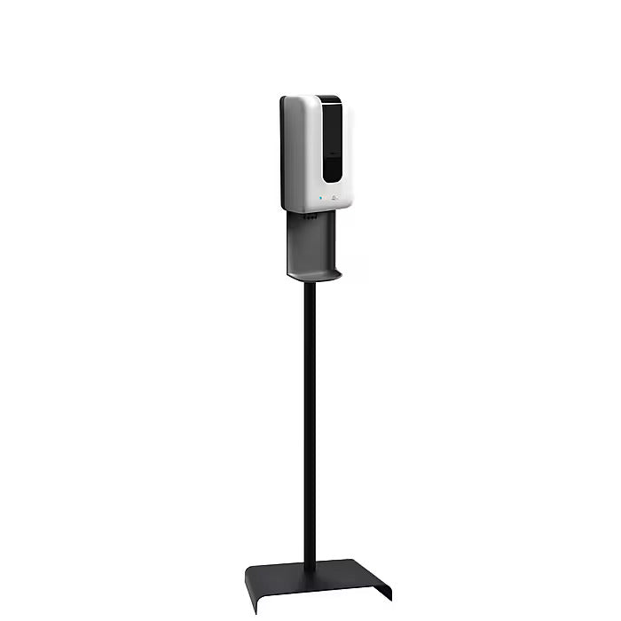 Universal Automatic Floor Stand Hand Soap/Hand Sanitizer Dispenser, Black