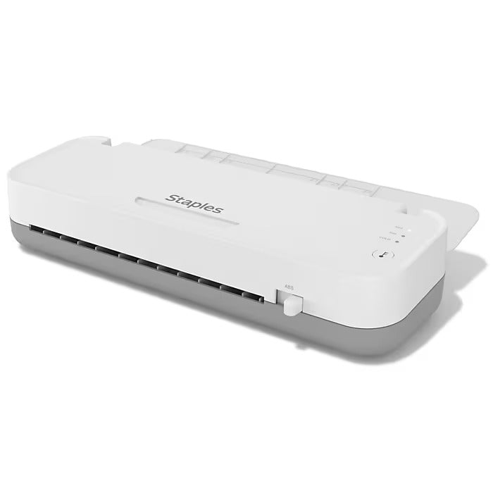 Staples® Thermal & Cold Laminator, 9" Width, White/Gray