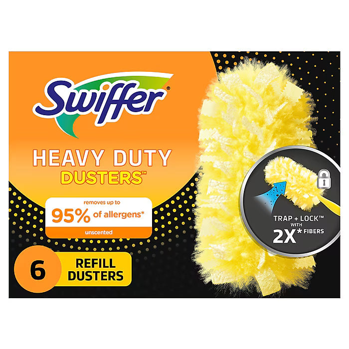 Swiffer Heavy Duty Duster Blend Refills, Yellow