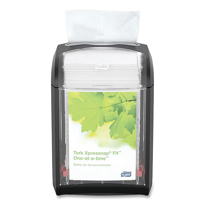 Tork Xpressnap Fit Tabletop Napkin Dispenser, Black